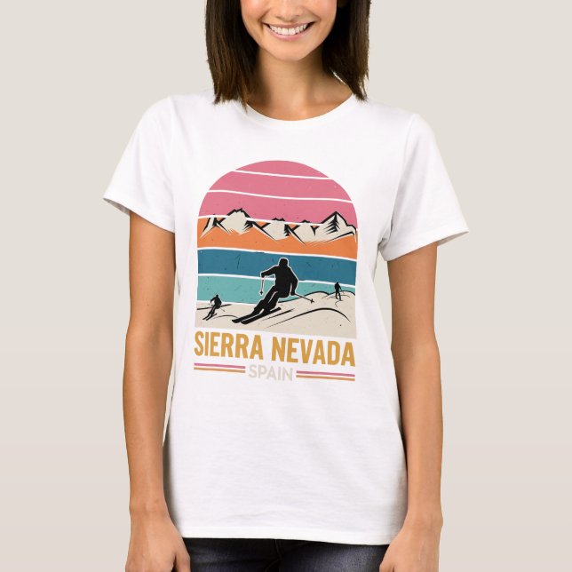 Camiseta Sierra Nevada España (Anverso)