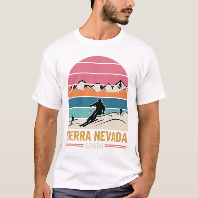 Camiseta Sierra Nevada España (Anverso)