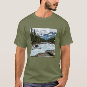 Camiseta Sierra Parque nacional Banff Alberta, Canadá