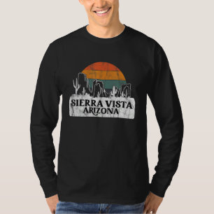 Camiseta Sierra Vista AZ Arizona Atardecer vintage cactus