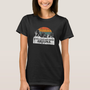 Camiseta Sierra Vista Southeast AZ Arizona Atardecer vintag
