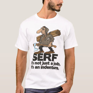 Camiseta SIERVO: No es apenas un trabajo, él es un contrato