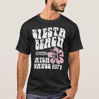 Camiseta Siesta Beach Surf Recuerdos South Malibu Catch Wav