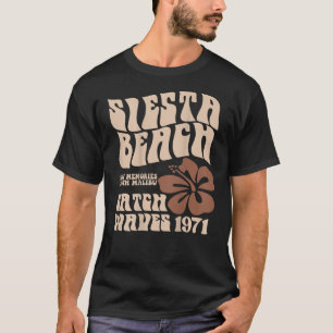 Camiseta Siesta Beach Surf Recuerdos South Malibu Catch Wav