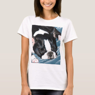 Camiseta Siesta de Boston Terrier