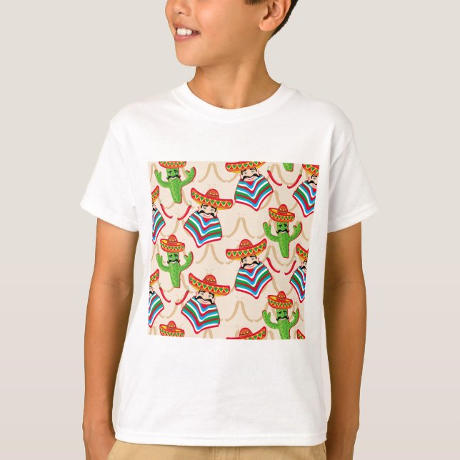 Camiseta Siesta de México (Anverso)