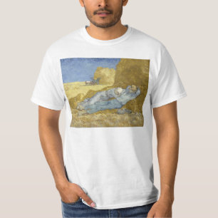 Camiseta Siesta de Van Gogh después del mijo