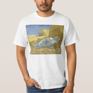 Camiseta Siesta de Van Gogh después del mijo