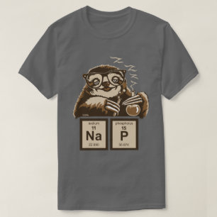 Camiseta Siesta descubierta pereza de la química