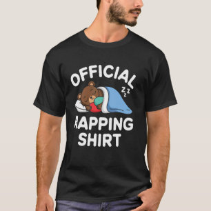 Camiseta Siesta Día Oficial de la Hora de la Siesta Oso Niñ