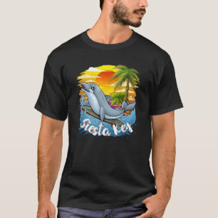 Camiseta Siesta Key Beach Florida Vacaciones Dolphin Spring