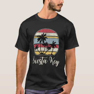 Camiseta Siesta Key Florida Vacacional Viaje Tropical Re