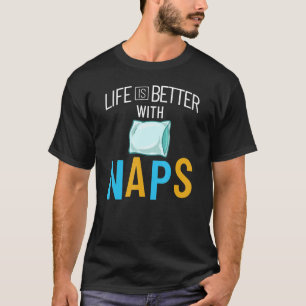 Camiseta Siesta Sueño Dormir Dormir Siestas Cama Sofá 1
