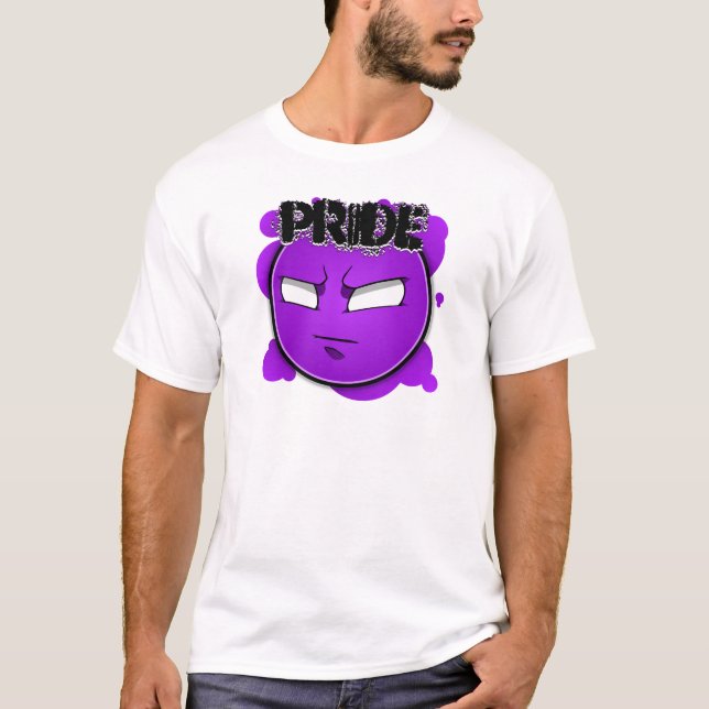 Camiseta Siete caras de los pecados - orgullo (Anverso)