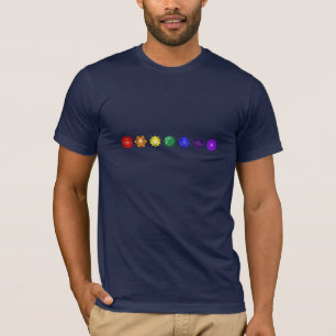 Camiseta Siete Chakras horizontal