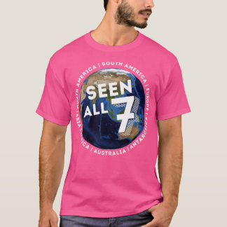 Camiseta Siete continentes vieron los siete globos