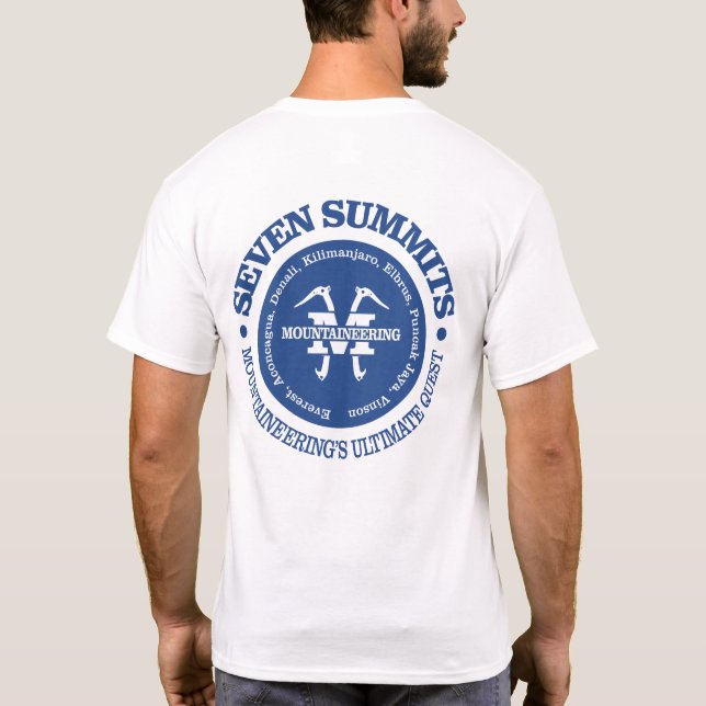 Camiseta Siete Cumbres (Reverso)