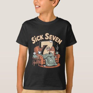 Camiseta Siete Enfermo 67 Halloween Seis Siete Disfraz Pala