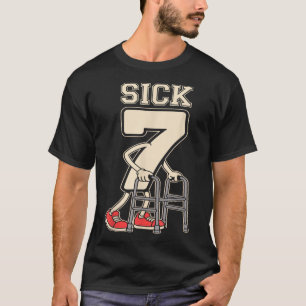 Camiseta Siete Enfermo Meme 67 Divertido Siete Enfermo 7 Co