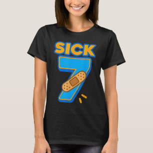 Camiseta Siete Enfermo Meme Seis Siete Siete Enfermo Cumple