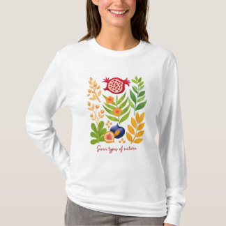Camiseta Siete Especies de Israel – Ilustraciones Botánicas