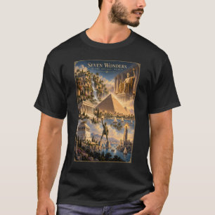 Camiseta Siete Maravillas del Mundo Arte Histórico