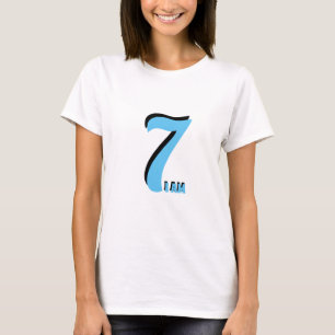 Camiseta Siete Moderno de Moda Soy