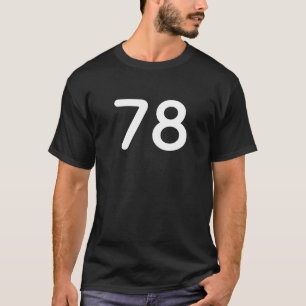 Camiseta Siete-Ocho ( 78 )