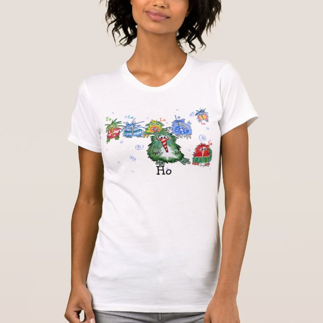 Camiseta Siete pájaros divertidos del kiwi del dibujo (Anverso)