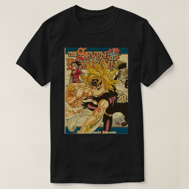 Camiseta Siete pecados mortales 13 (Diseño del anverso)