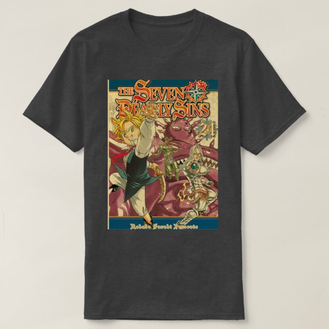 Camiseta Siete pecados mortales 23 (Diseño del anverso)