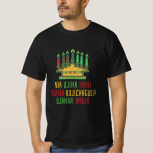 CAMISETA SIETE PRINCIPALES DE KWANZAA