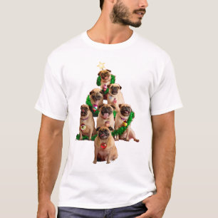 Camiseta Siete pugs-a-Posing