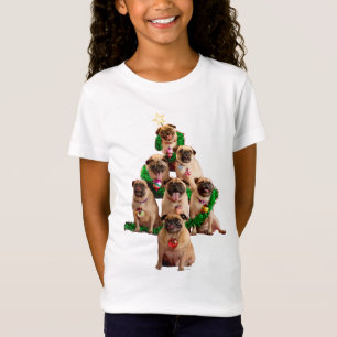 Camiseta Siete pugs-a-Posing