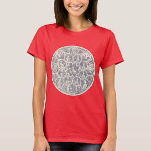 Camiseta Siete virtudes y Jesucristo