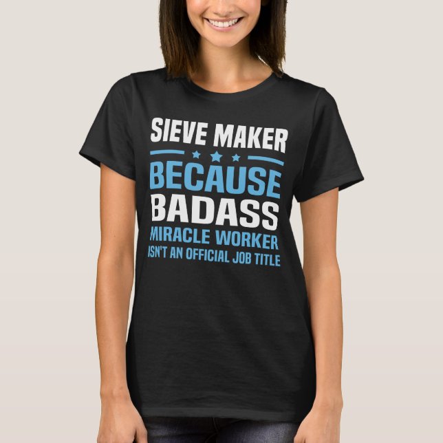 Camiseta Sieve Maker (Anverso)