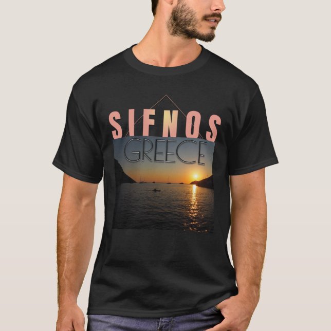 Camiseta Sifnos, Grecia (Anverso)