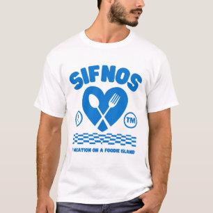 Camiseta Sifnos (Grecia): vacaciones en una isla gourmet