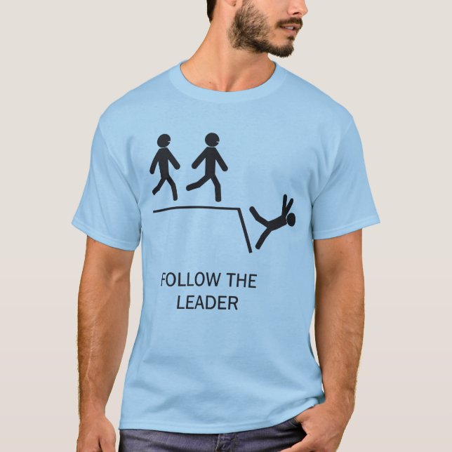 Camiseta Siga al líder (Anverso)