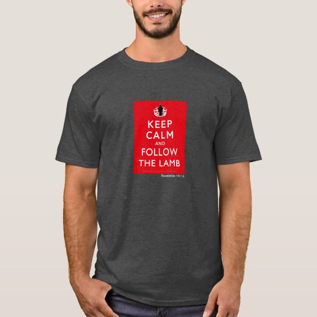 Camiseta Siga el cordero (Anverso)