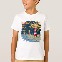 Camiseta Siga su propia luz