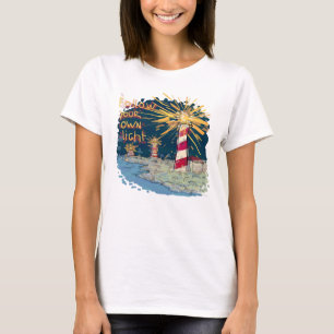 Camiseta Siga su propia luz