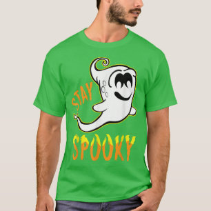 Camiseta Sigan asustados con este lindo fantasma