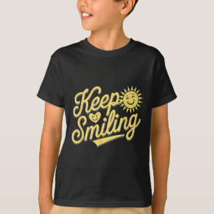 Camiseta Sigan sonriendo hombres Inspiradores motivacionale