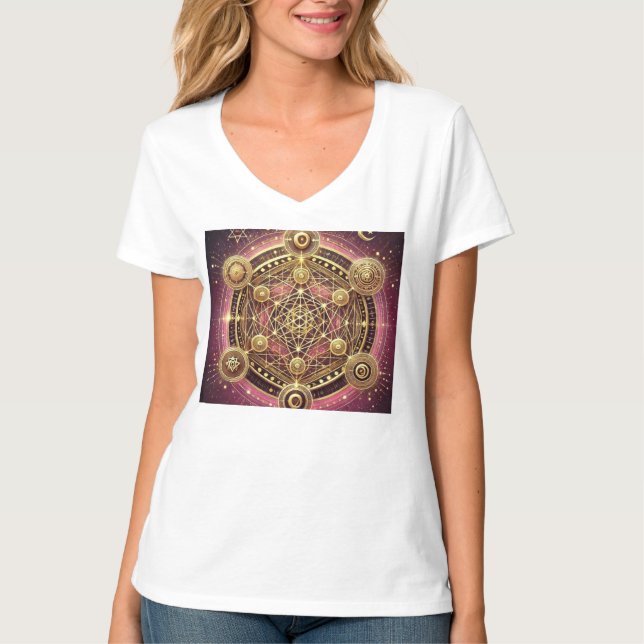 Camiseta Sigil de atracción magnética (Anverso)
