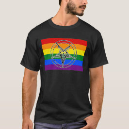 Camiseta Sigilia del orgullo LGBTQIA+ del Baphomet