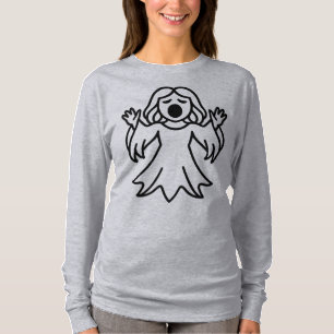Camiseta Sigilo de Banshee de Niños Adorables Arte de Línea