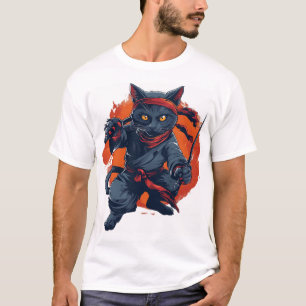 Camiseta Sigilo de gato ninja