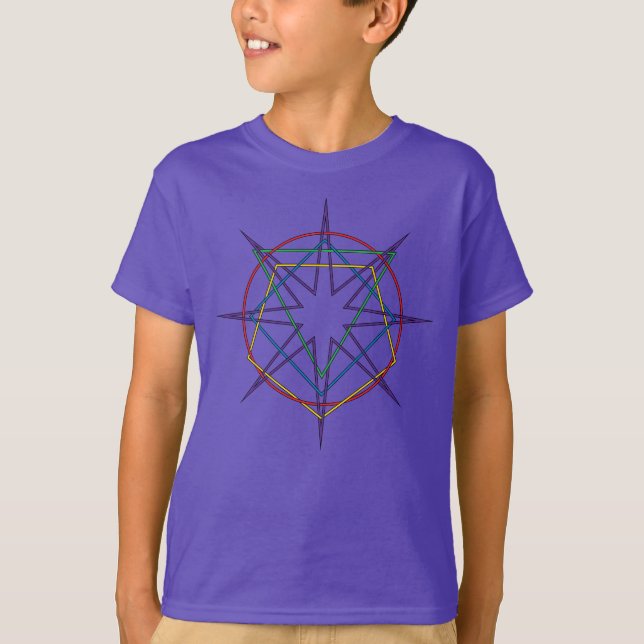 Camiseta Sigilo de Geometría Sagrada (Anverso)