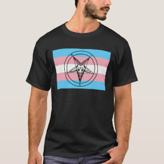 Camiseta Sigilo de Orgullo Trans de Bafometo
